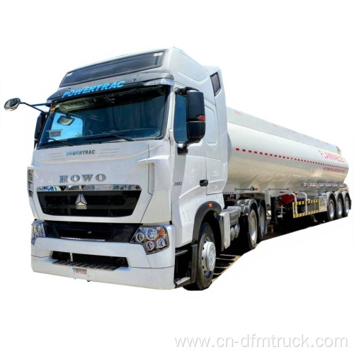 Oil transport tank semi trailer fuel delivery tankers